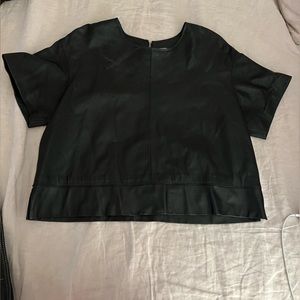 Alexander Wang leather top